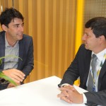 Fabricio Amaral, presidente do Fornatur, e Carlos Brito, presidente da Embratur