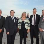 Hanno Erwes, da AHK, Felipe Bonifatti e Annette Taeuber, da Lufthansa, Dirk Augustin, cônsul da Alemanha no Rio, e Gabriel Leonardos, da Kasznar Advogados Hanno Erwes, da AHK, Felipe Bonifatti e Annette Taeuber, da Lufthansa, Dirk Augustin, cônsul da Alemanha no Rio, e Gabriel Leonardos, da Kasznar Advogados