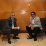 Juan Pablo de Vera, CEO da EXP Media, e Mansur Bassit, SPTuris Juan Pablo de Vera, CEO da EXP Media, e Mansur Bassit, SPTuris