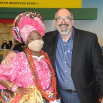 Lucicleide Nascimento, da Bahia, com Sergio Gouvea, da Promo