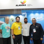 Luiz Perdigão, Porto de Galinhas, Fabrizio Cavallini, da CVC, Diego Ribeiro, Porto de Galinhas, e Afonso Dacal, da Dacal Tour