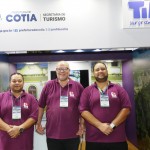 Maia, Nelson Broering e Renato Ferreira, da Secretária de Turismo de Cotia