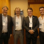 Marcelo Conde, da Rio Vamos Vencer, Henry Owenthal, da Owenthal Advogados, Vinicius Lummertz, secretário de Turismo de São Paulo, e Favio Owenthal, da Owenthal Advogados Marcelo Conde, da Rio Vamos Vencer, Henry Owenthal, da Owenthal Advogados, Vinicius Lummertz, secretário de Turismo de São Paulo, e Favio Owenthal, da Owenthal Advogados