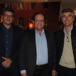 Marco Lessa, da M21, Mauricio Bacellar, secretário de Turismo da Bahia, e Gonçalo Rebelo, do Vila Galé
