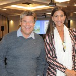 Mauricio Werner, da Riotur, e Patricia Masche, do Rio CVB