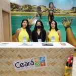 Pamela Carla, Thais Facundo e Erica Heloisa, da Setur-CE