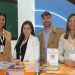 Patricia Masche, do Rio CVB, Ana Canelato, da Setur-RJ, Flavio Valle, da Dio Viagens, e Amanda Salazar, de Angra dos Reis