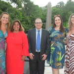Patricia Ribeiro, da Lufthansa, Solange Ferreira e Marcelo Cruz, da Ancoradouro, Andrea Cox, da Lufthansa, e Elza Lara, da Ancoradouro Patricia Ribeiro, da Lufthansa, Solange Ferreira e Marcelo Cruz, da Ancoradouro, Andrea Cox, da Lufthansa, e Elza Lara, da Ancoradouro