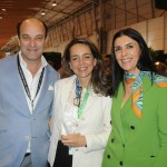 Pedro Ribeiro, do Dom Pedro, Margarida Biattmann, do Top Atlântico, e Dália Palma, da BTL