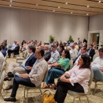 Pelo menos 50 convidados prestigiaram o evento Rio Vamos Vencer
