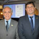 Raimundo Carreiro, embaixador do Brasil em Portugal, e Carlos Brito, presidente da Embratur