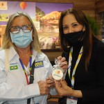 Rosa Masgrau, do M&E, com a secretária de Turismo de Gramado, Rosa Volk
