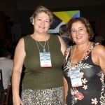 Rosana Squilaci, da Guia de Turismo, e Rosane Lima, da Antares Turismo