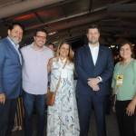 Sergio Ricardo, da Turisrio, Rodrigo Ferreira e Marisa Cardoso, do Sebrae, Gustavo Tutuca, secretário de Turismo do RJ, e Ana Lucia Lima, do Sebrae