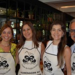 Theresa Jansen, do Hotéis Rio, Karen Ortiz e Patricia Leão, do Sheraton, e Jílio Correa Theresa Jansen, do Hotéis Rio, Karen Ortiz e Patricia Leão, do Sheraton, e Jílio Correa