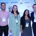 Thiago Ramos, da ABO Hospitalidade, Carolina Negri, do Sindepat, e Milena Freire e Marco Amaral, do Tivoli Thiago Ramos, da ABO Hospitalidade, Carolina Negri, do Sindepat, e Milena Freire e Marco Amaral, do Tivoli