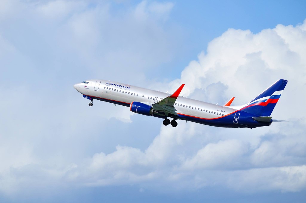 Principais companhias aéreas da Rússia suspendem voos internacionais aeroflot