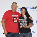 Aroldo Schultz) e Rafaela Teixeira, da Magic Viagem e Turismo 