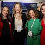 Vanessa Feira, da WTM; Luciane Leite, secretária de Turismo de Ilhabela, Daniela Roman, da Interamerican e a Bianca Pizzolito, da WTM