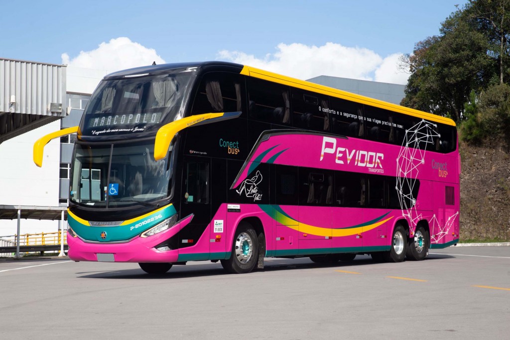 Em Cuiabá, Pevidor Transportes recebe primeiro ônibus Marcopolo Geração 8 1 28042022 MP Estados brasileiros 2