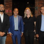 André Pedra e Samantha Ancelmo, da Go Gipsy, com Claudio Junior e Breno Mesquita, do BTM