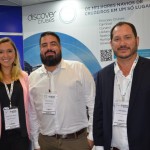 Anna Renata Bozzetti, Marcos Bianchi Jr e Pablo Zabala, da Discover Cruises