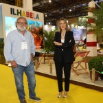 Antonio Colucci, prefeito de Ilhabela, Luciane Leite, secretária de Turismo de Ilhabela