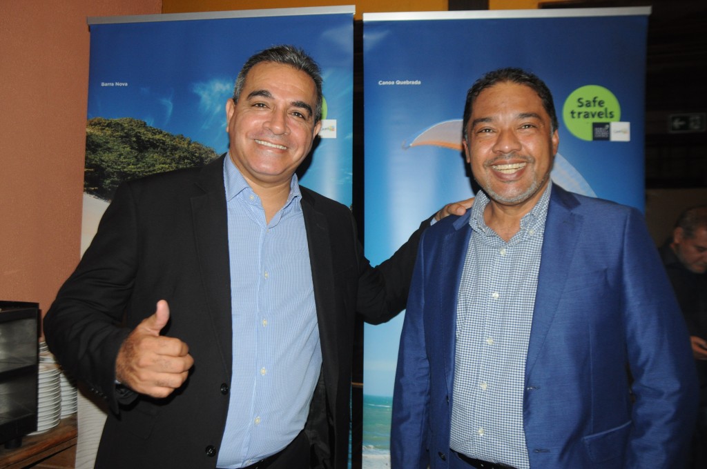 Breno Mesquita e Claudio Junior do BTM Destinos