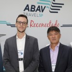 Bruno Waltrick, vice-presidente da Abav-SP I Aviesp, e Gervásio Tanabe, da Abracorp
