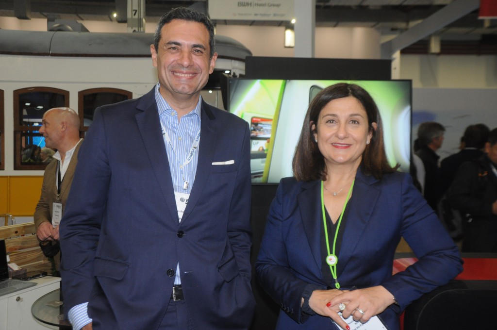 WTM-LA: CEO da TAP vem ao Brasil e destaca retomada de 100% das rotas Carlos Antunes e Christine Ourmières-Widener, da TAP