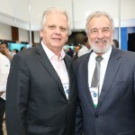 Edmar Bull, vice-presidente da Abav-SP I Aviesp, e Celso Guelfi, presidente da GTA
