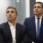 Fabian Lombardo, da Aerolíneas Argentinas, e Rubén Ricardo Rosa, da Inprotur