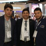 Fabricio Amaral, presidente do Fornatur, Carlos Brito, ministro do Turismo, e Adonai Arruda, da BWT Operadora