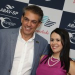Fernando Santos, presidente, e Juliana Assumpção, diretora da Abav-SP I Aviesp