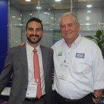 Gonzalo Paez, da FIT, com Roy Taylor, do M&E