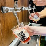 Cinco opções de chopp estão disponíveis para a degustação - Foto: Ana Azevedo Cinco opções de chopp estão disponíveis para a degustação - Foto: Ana Azevedo