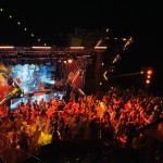 Shows e festivais são organizados na piscina do navio