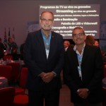 Ibrahim Georges, da Academia Brasileira de Eventos & Turismo, e Mauricio Duval, da Feira Milano Brasil