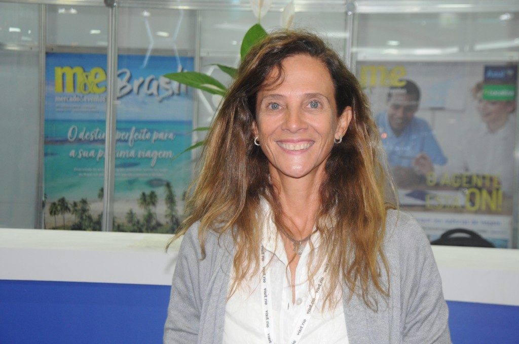 Jane Terra, representante do Orlando Magic no Brasil