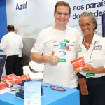 Kleber Rodrigo da Azul e Mari Masgrau do ME Veja fotos do segundo dia de Abav TravelSP