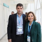 Leandro Vilela e Ana Cintra, do Centro de Convenções Rebouças