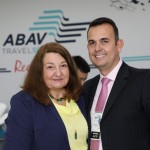 Magda Nassar e Marcelo Oliveira, da Abav