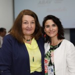 Magda Nassar, presidente da Abav Nacional, e Natalia Pisoni, da Inprotur Argentina