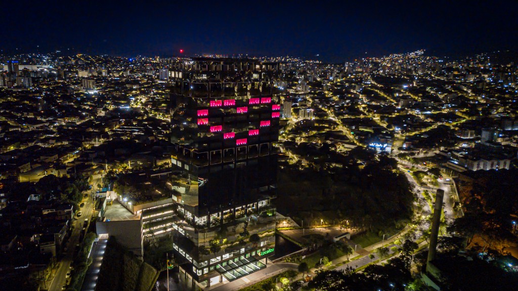 Localiza anuncia apoio a Campanha Ambição 2030, do Pacto Global da ONU BELO HORIZONTE / MINAS GERAIS / BRASIL (25.04.2022) - Localiza - Fachada da Sede administrativa, no bairro Cachoeirinha, em Belo Horizonte. Foto: Pedro Vilela / Agencia i7