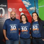 Paolo Lacerda, Juliana Luengo e Paula Daros, da Bedsonline