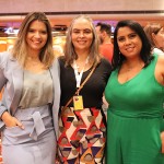 Priscila Torreão, Solange Leal, Franciene Moreira, da Costa Cruzeiros