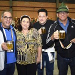 Rogério Chelotti (Fundtur MS), Jiane Mello (Tzion Travel), Rodolfo Guarino (Grupo Girassol) e Edwards Trajano (DT Viagens) - Foto Ana Azevedo Rogério Chelotti (Fundtur MS), Jiane Mello (Tzion Travel), Rodolfo Guarino (Grupo Girassol) e Edwards Trajano (DT Viagens) - Foto Ana Azevedo