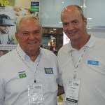 Roy Taylor, do M&E, e Ralf Aasmann, da Air TKT