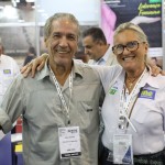 Silvio Martins, da Climb Tour Operator, e Rosa Masgrau, do M&E