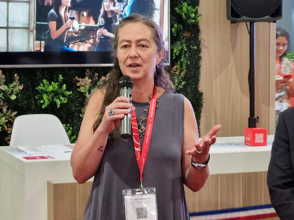 WTM-LA: Chile espera recuperar número de brasileiros pré-pandemia até 2024 1 Verónica Kunze, subsecretária de Turismo do Chile